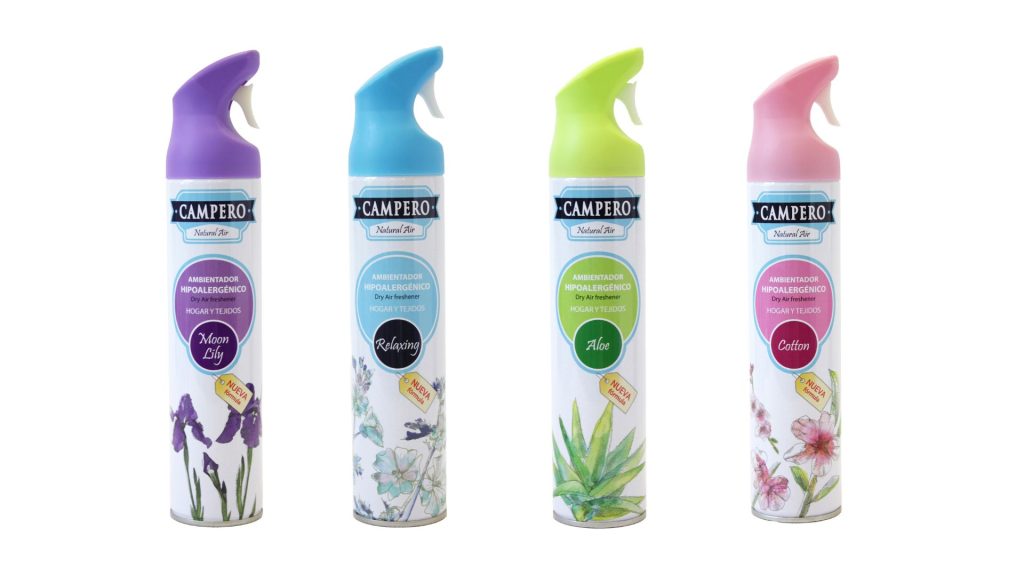 campero ambientador hipoalergénico